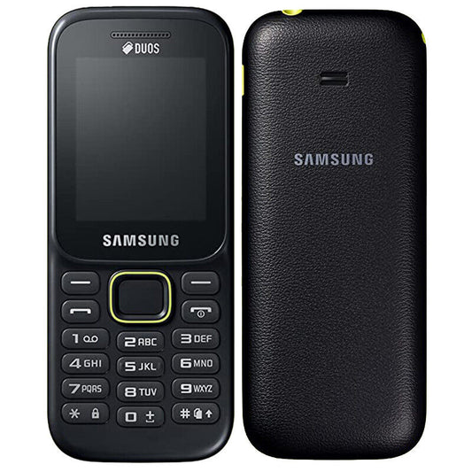 Téléphone Portable Samsung DUOS Noir à Clavier Physique